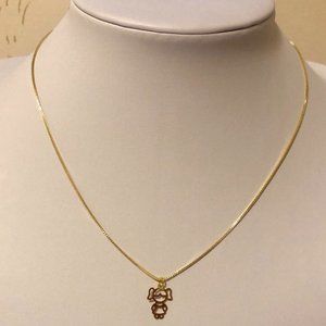 HOST PICK ✨ Necklace with a little girl pendant - 18K Gold Filled